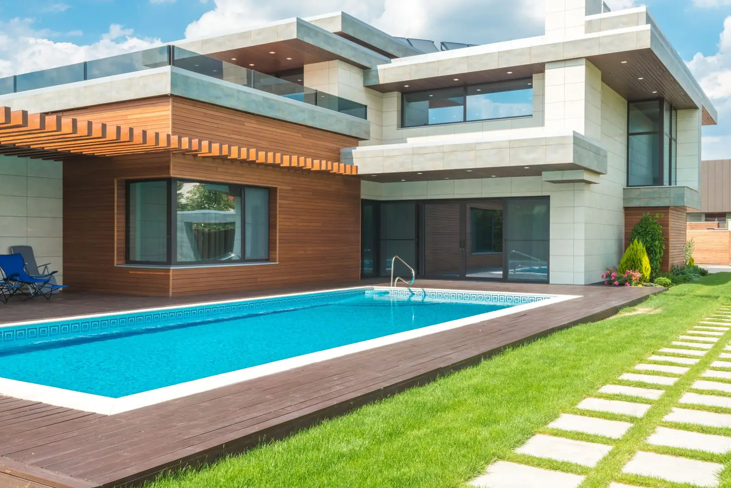 Swimming pool built in Rocky Glen, NSW